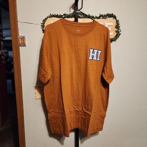 Like new Mens Original Use Graphic Shirt. Size  XL Tall. Orange